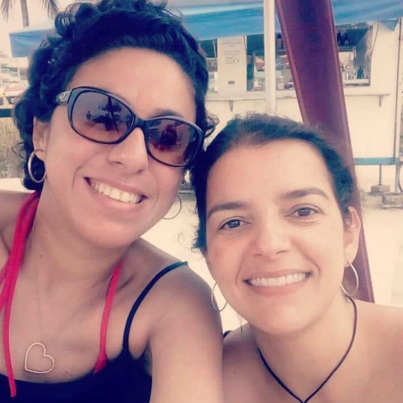 Mariela Gold Hoops - Picture 9 of 9